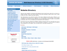 Tablet Screenshot of directory.jaipursoftware.com
